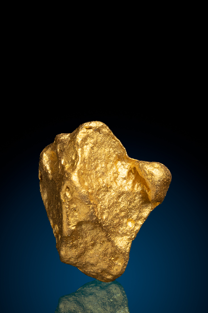 (image for) Heavy Smooth Natural Australian Gold Nugget - 13.70 grams